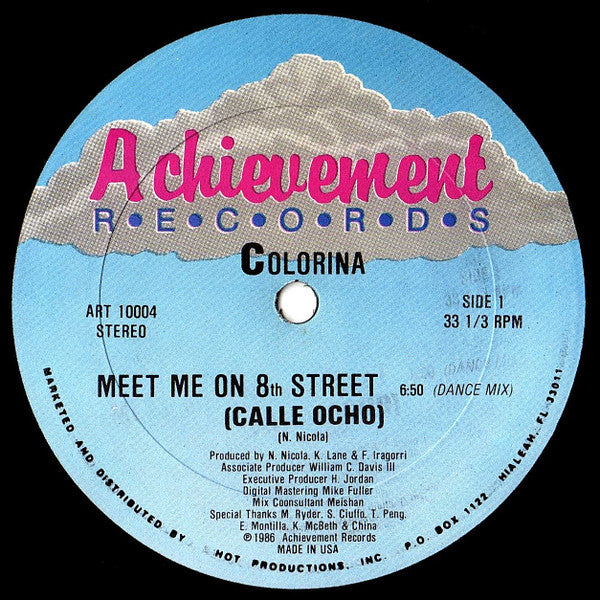 Colorina : Meet Me On 8th Street (Calle Ocho) (12")