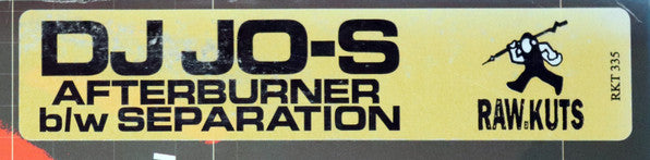 Jo-S : Afterburner / Separation (12")