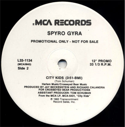 Spyro Gyra : Nightlife (12", Promo)
