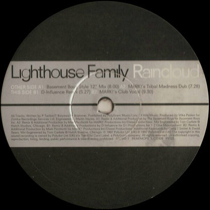 Lighthouse Family : Raincloud (12")