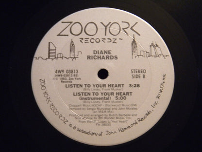 Diane Richards : Listen To Your Heart (12")