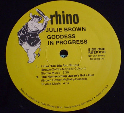 Julie Brown : Goddess In Progress (LP, MiniAlbum)