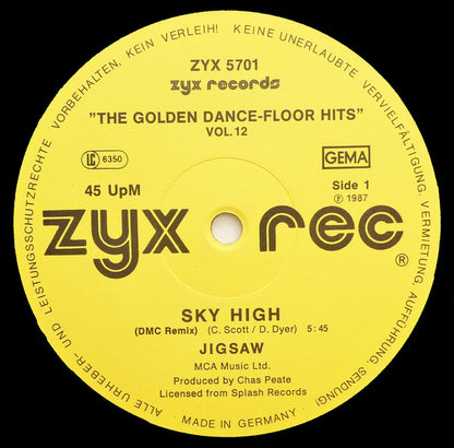 Jigsaw (3) / Bombers : The Golden Dance-Floor Hits Vol. 12 (12")