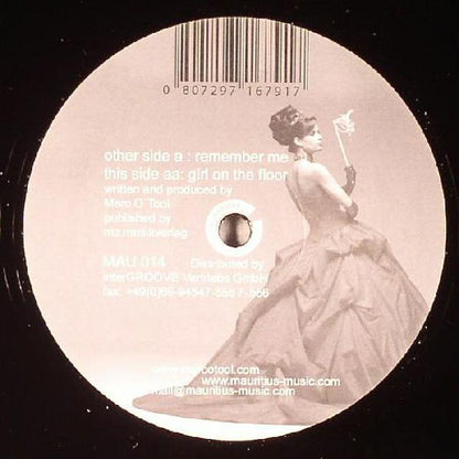 Ballroom : Remember Me / Girl On The Floor (12")