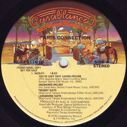 Paris Connection : Paris Connection (LP, Album, Promo)