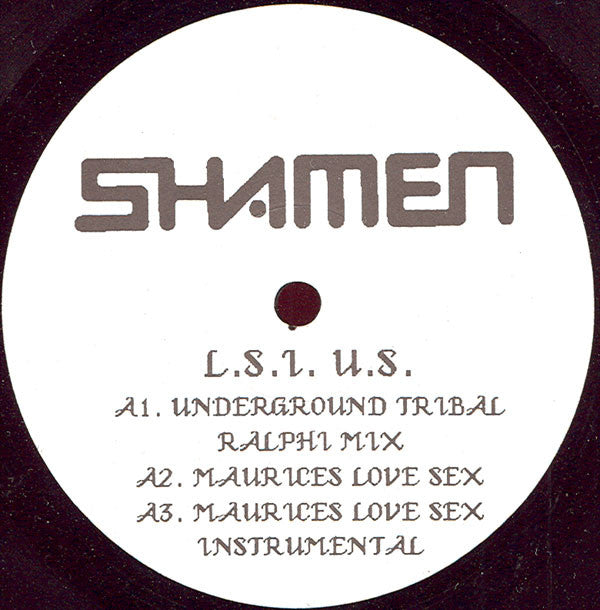 The Shamen : L.S.I. (U.S.) (12", Promo)