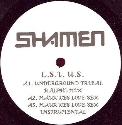 The Shamen : L.S.I. (U.S.) (12", Promo)