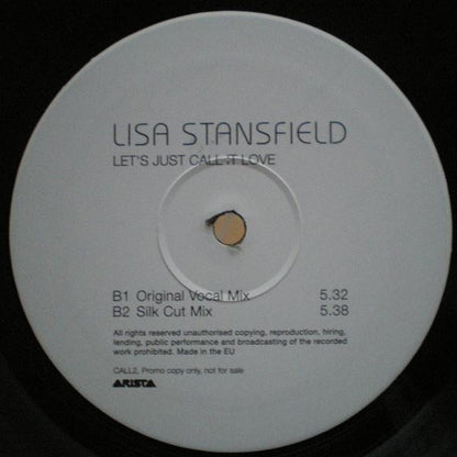 Lisa Stansfield : Let's Just Call It Love (12", Promo)