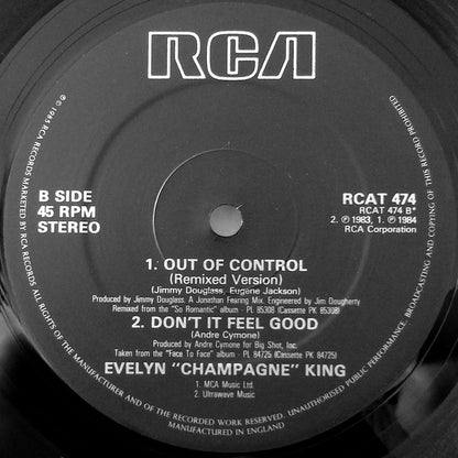 Evelyn "Champagne" King* : Give Me One Reason (12", Single)