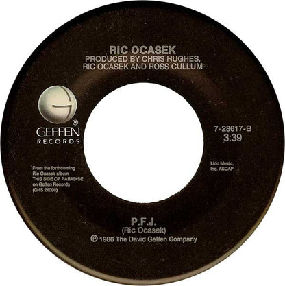 Ric Ocasek : Emotion In Motion (7", Single, Spe)