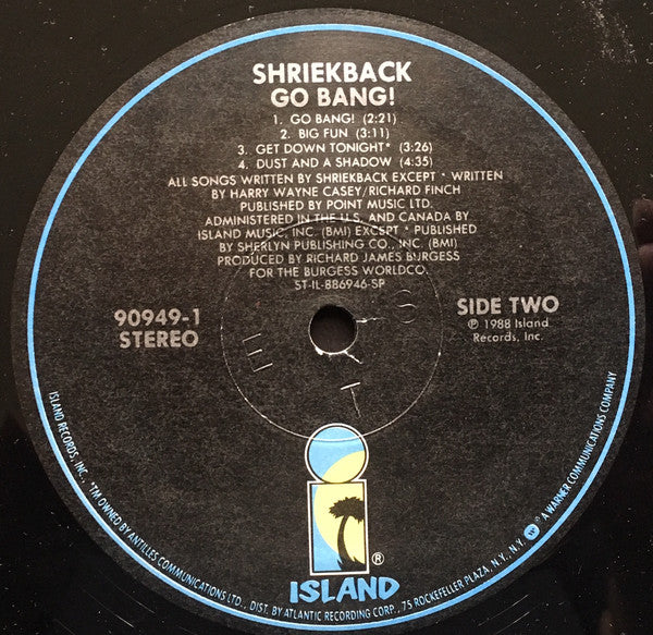 Shriekback : Go Bang! (LP, Album, Spe)