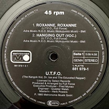 UTFO : The Full Story Of Roxanne (2x12", Maxi)
