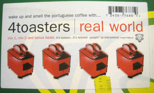 4 Toasters : Real World (12")
