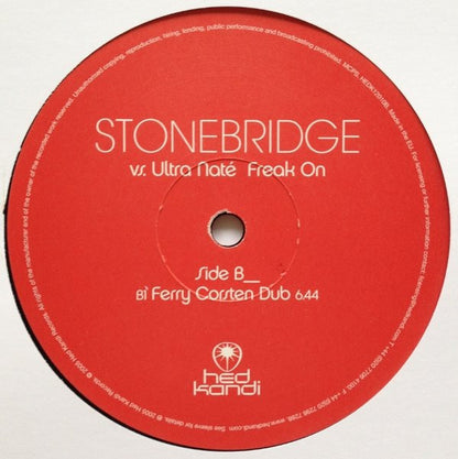 StoneBridge vs. Ultra Naté : Freak On (12", Ltd)