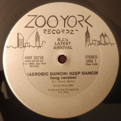 R.J.'s Latest Arrival : (Aerobic Dancin) Keep Dancin (12")