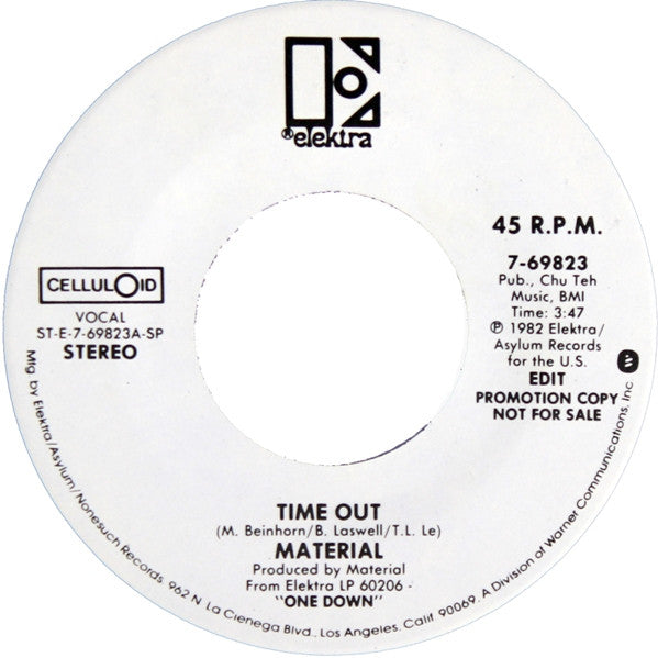 Material : Time Out (7", Promo)
