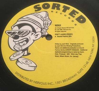 Winx* : Don't Laugh (Remix) (12")