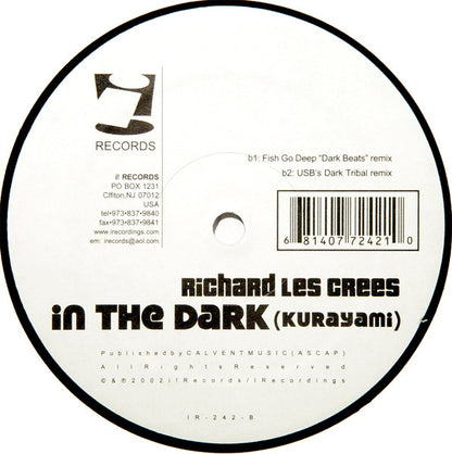Richard Les Crees : In The Dark (Kurayami) (12")