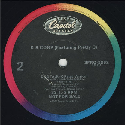 K-9 Corp : Dog Talk (12", Promo)