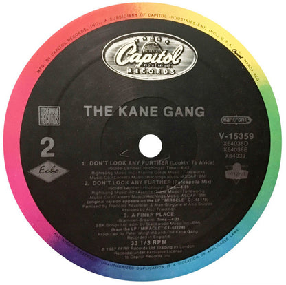 The Kane Gang : Don't Look Any Further (12", Pic)