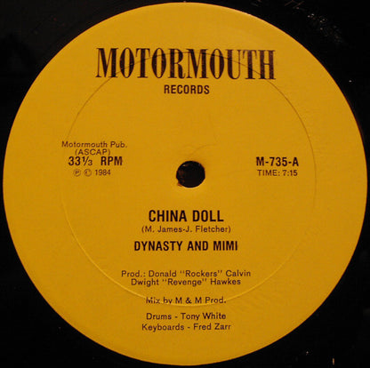 Dynasty And Mimi* : China Doll (12")