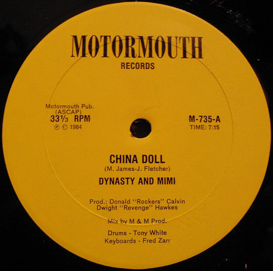 Dynasty And Mimi* : China Doll (12")