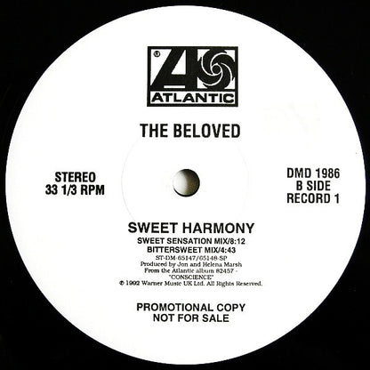 The Beloved : Sweet Harmony (2x12", Promo, Gat)