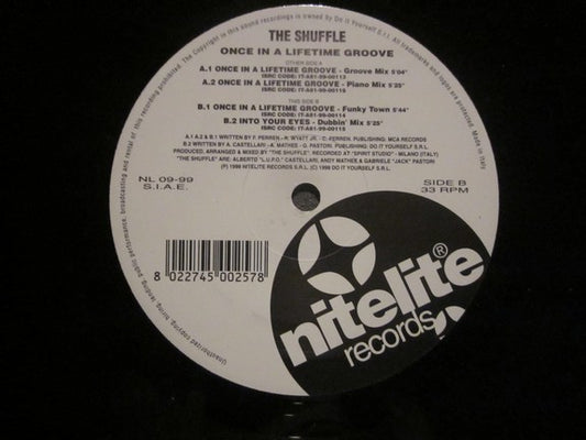 The Shuffle : Once In A Lifetime Groove (12")
