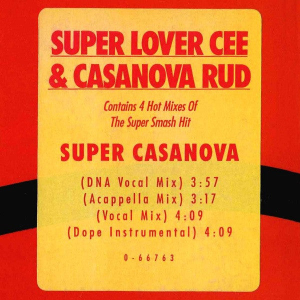 Super Lover Cee & Casanova Rud : Super Casanova (12", Promo)