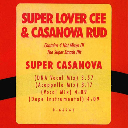 Super Lover Cee & Casanova Rud : Super Casanova (12", Promo)