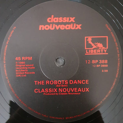 Classix Nouveaux : Guilty (12", Single)