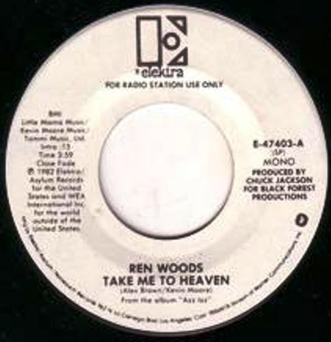 Ren Woods : Take Me To Heaven (7", Single, Mono, Promo, SP )