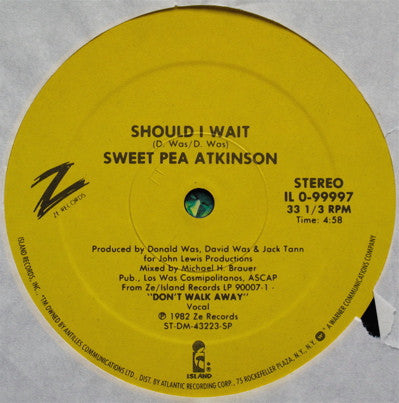 Sweet Pea Atkinson : Dance Or Die (12")