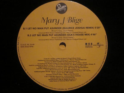 Mary J. Blige : Deep Inside (12")