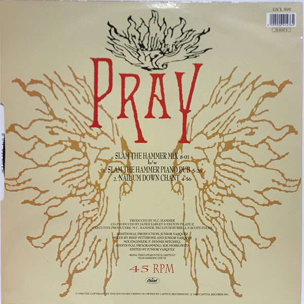 MC Hammer : Pray (12")