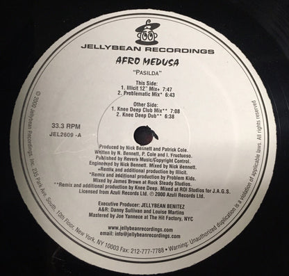 Afro Medusa : Pasilda (12")