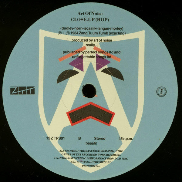 The Art Of Noise : Close-Up (12", Single, 1st)