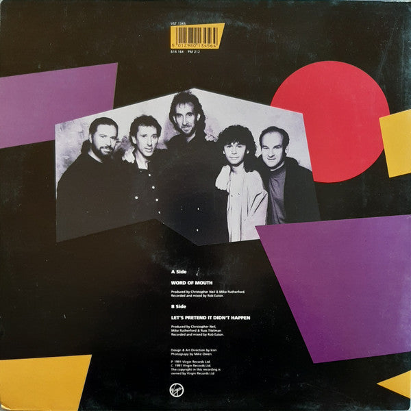 Mike & The Mechanics : Word Of Mouth (12", Single)