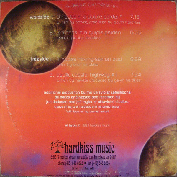 Hawke : 3 Nudes In A Purple Garden (12")