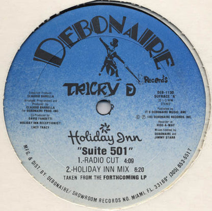Tricky D (2) : Suite 501 (12")