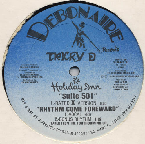 Tricky D (2) : Suite 501 (12")