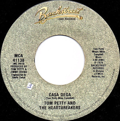 Tom Petty And The Heartbreakers : Don't Do Me Like That (7", Single, Glo)