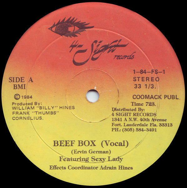 MC Chief Featuring Sexy Lady : Beef Box (12")