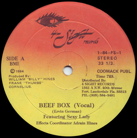 MC Chief Featuring Sexy Lady : Beef Box (12")