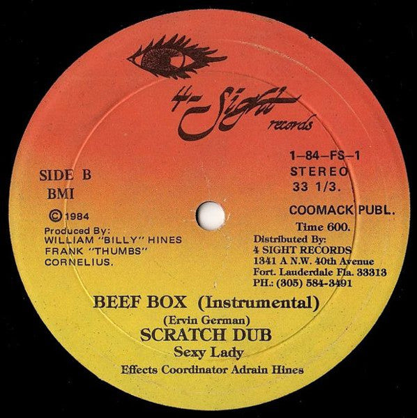 MC Chief Featuring Sexy Lady : Beef Box (12")