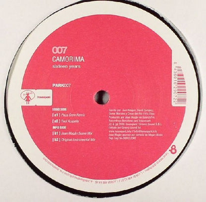 Camorima : Sixteen Years (12")