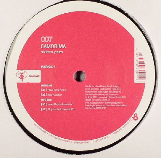 Camorima : Sixteen Years (12")