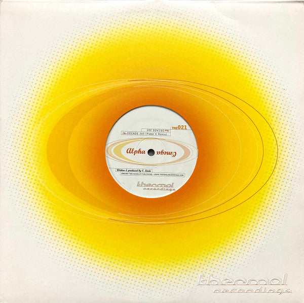 Alpha Omega : Decade 303 (12")