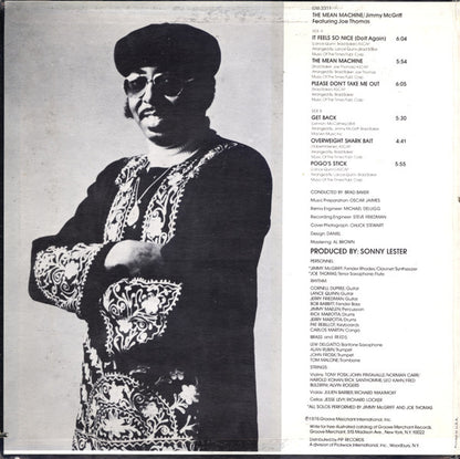 Jimmy McGriff : The Mean Machine (LP, Album, Gat)