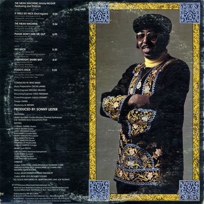 Jimmy McGriff : The Mean Machine (LP, Album, Gat)